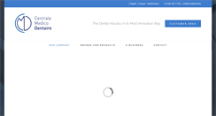 Desktop Screenshot of cmddental.be